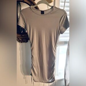 Elegant Cream Midi Dress